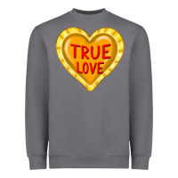 Storm valentine's day hearts Heavyweight Sweatshirt - FaDigitalArtStudio