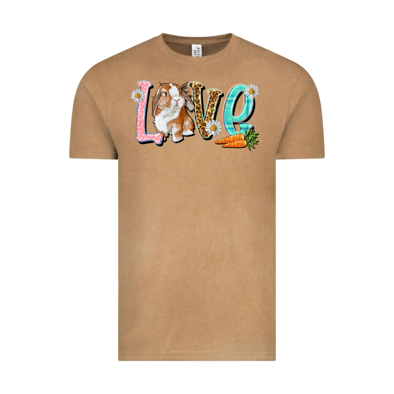 Love Easter Rabbit Vintage Tee by NancyCooperArtShop | Teevron