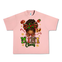 Salmon mimi claus afro messy bun Urban Heavy Tee - texasbilliewilder