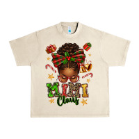 Sandshell mimi claus afro messy bun Urban Heavy Tee - texasbilliewilder