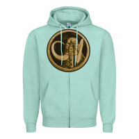 Mammoth Black King Zipper Hoodie | Teevron