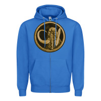 True Royal mammoth black king Zipper Hoodie - lanVoArt
