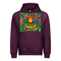 Mauve Wine life is better around the campfire Urban Hoodie - BarkalooDesign