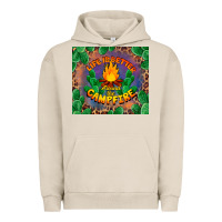 Pigment French Oak life is better around the campfire Urban Hoodie - BarkalooDesign