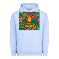 Pigment Grape Ice life is better around the campfire Urban Hoodie - BarkalooDesign