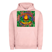 Pigment Salmon life is better around the campfire Urban Hoodie - BarkalooDesign