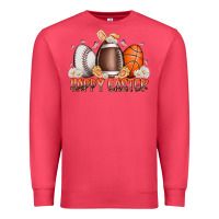 Cardinal happy easter day eggs Premium Sweatshirt - RacoonDesign
