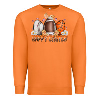 Carrot happy easter day eggs Premium Sweatshirt - RacoonDesign