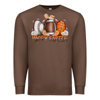 Chestnut happy easter day eggs Premium Sweatshirt - RacoonDesign