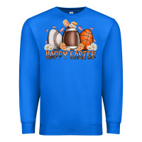 True Royal happy easter day eggs Premium Sweatshirt - RacoonDesign
