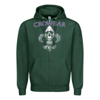 Sports Green crowbar Zipper Hoodie - lanVoArt