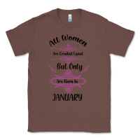Chestnut all women are created equal but only the smartest are born in january Classic Tee - Bettercallsaul