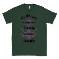 Sports Green all women are created equal but only the smartest are born in january Classic Tee - Bettercallsaul