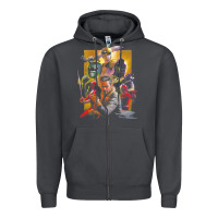 Smoke rip jason david frank ranger Zipper Hoodie - lanVoArt