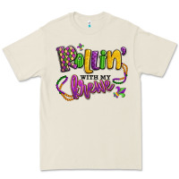 Bone rollin' with my krewe mardi gras Premium Tee - LillyAllenDesigns