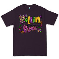 Plum rollin' with my krewe mardi gras Premium Tee - LillyAllenDesigns