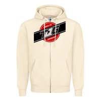 Sandshell toqger vintage rainbow line Zipper Hoodie - lanVoArt