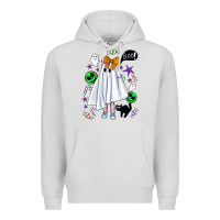 Cute Ghost Halloween Premium Hoodie | Teevron