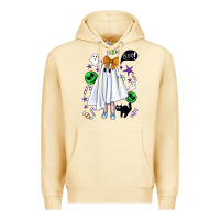 Pina Colada cute ghost halloween Premium Hoodie - BundleAndBundleShop