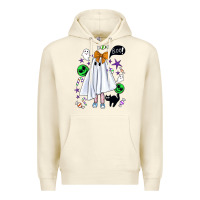 Sandshell cute ghost halloween Premium Hoodie - BundleAndBundleShop