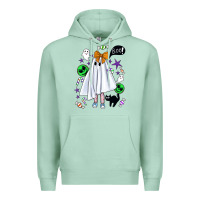 Seafoam cute ghost halloween Premium Hoodie - BundleAndBundleShop