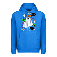 True Royal cute ghost halloween Premium Hoodie - BundleAndBundleShop