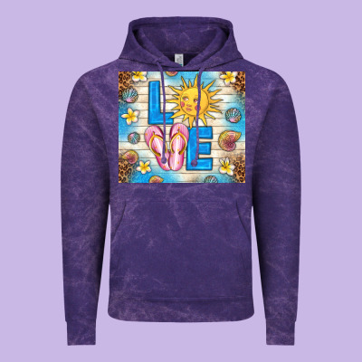 Summer Love Vintage Hoodie Designed By Tumblerdesignbyshophia
