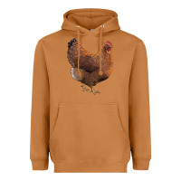 Meerkat new hampshire red chicken Heavyweight Hoodie - LillyAllenDesigns