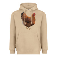 Mushroom new hampshire red chicken Heavyweight Hoodie - LillyAllenDesigns