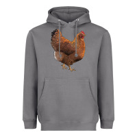 Storm new hampshire red chicken Heavyweight Hoodie - LillyAllenDesigns
