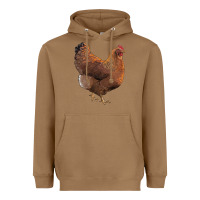 Toasted Coconut new hampshire red chicken Heavyweight Hoodie - LillyAllenDesigns