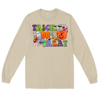 Mushroom trick or treat Long Sleeve Tee - CowGirlArtShop