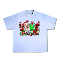 Grape Ice love christmas santa Urban Heavy Tee - texasbilliewilder