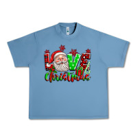 Pebble Blue love christmas santa Urban Heavy Tee - texasbilliewilder