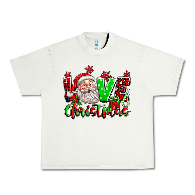Love Christmas Santa Urban Heavy Tee by texasbilliewilder | Teevron