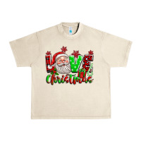 Sandshell love christmas santa Urban Heavy Tee - texasbilliewilder
