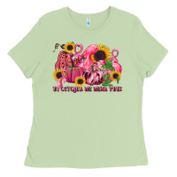 Matcha in october we wear pink Ladies Tee - LillyAllenDesigns