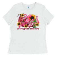 White in october we wear pink Ladies Tee - LillyAllenDesigns