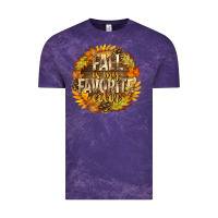 Cloud Purple Fall Is My Favorite Color Vintage Tee - texasbilliewilder