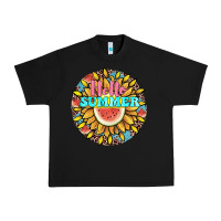 Black hello summer Urban Heavy Tee - JahusDesignShop