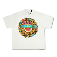 Pistachio hello summer Urban Heavy Tee - JahusDesignShop
