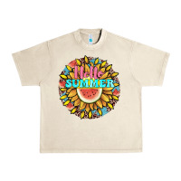 Sandshell hello summer Urban Heavy Tee - JahusDesignShop