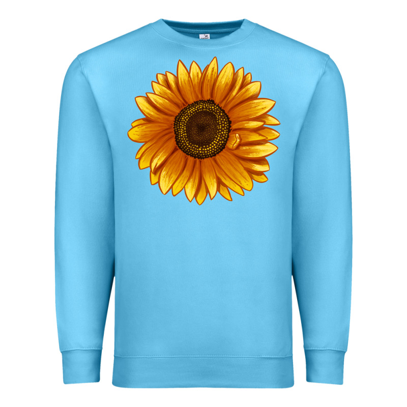 Soraya Sunflower Premium Sweatshirt by LillyAllenDesigns | Teevron