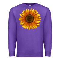 Purple Soraya Sunflower Premium Sweatshirt - LillyAllenDesigns