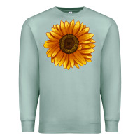 Seafoam Soraya Sunflower Premium Sweatshirt - LillyAllenDesigns
