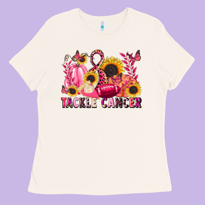 Tackle Cancer Ladies Tee Designed By Lillyallendesigns