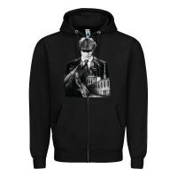 Black gift idea drama blinders drama peaky funny graphic gifts Zipper Hoodie - lanVoArt