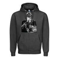 Charcoal Heather gift idea drama blinders drama peaky funny graphic gifts Zipper Hoodie - lanVoArt