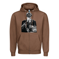 Chestnut gift idea drama blinders drama peaky funny graphic gifts Zipper Hoodie - lanVoArt