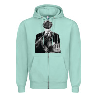 Seafoam gift idea drama blinders drama peaky funny graphic gifts Zipper Hoodie - lanVoArt
